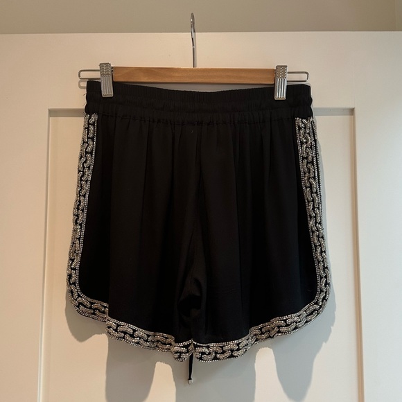 Zara silky beaded shorts - Picture 2 of 4